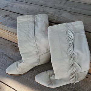 Dingo moccasin with fringe style boot